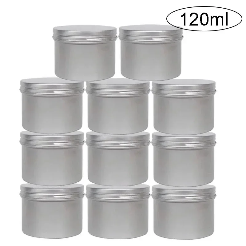 120ml 6/12/18/24/48Pcs Aluminu - Tin Container Lid review and price