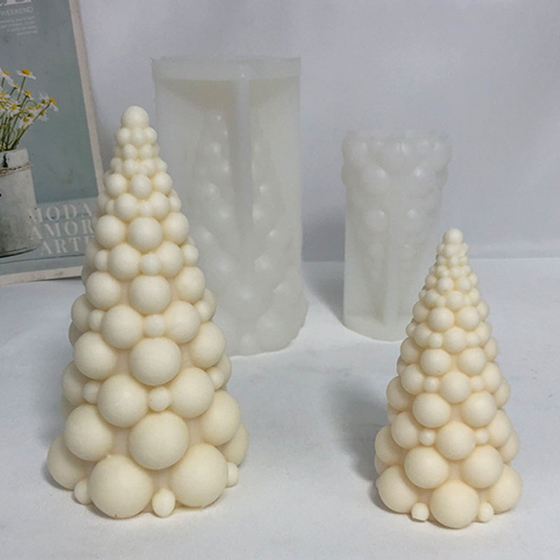 3D Bubble Christmas Tree Silic - Candle Making Kits review and price