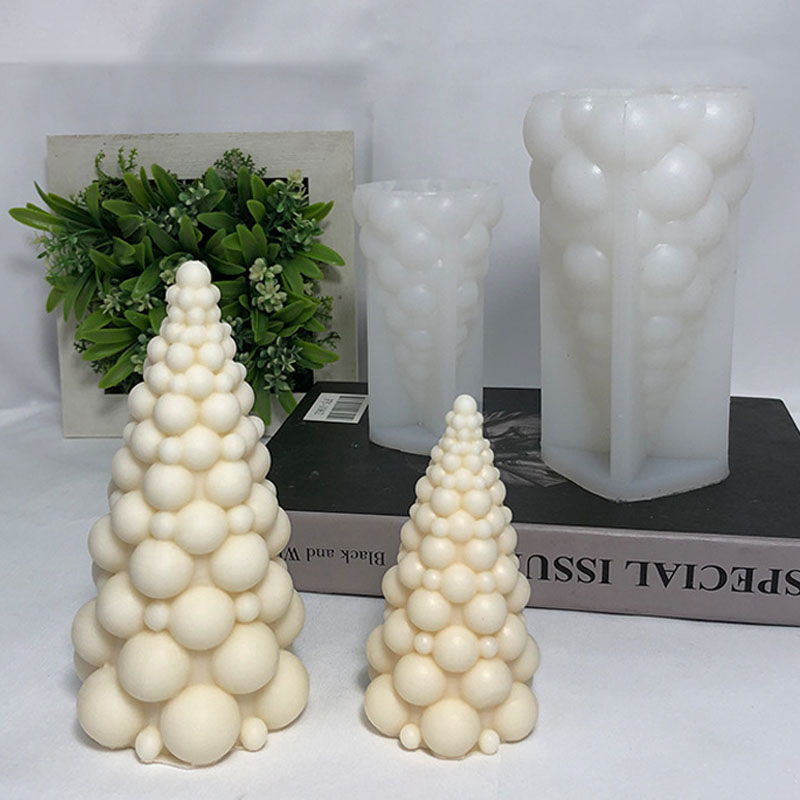 3D Bubble Christmas Tree Silic - Candle Making Kits review and price