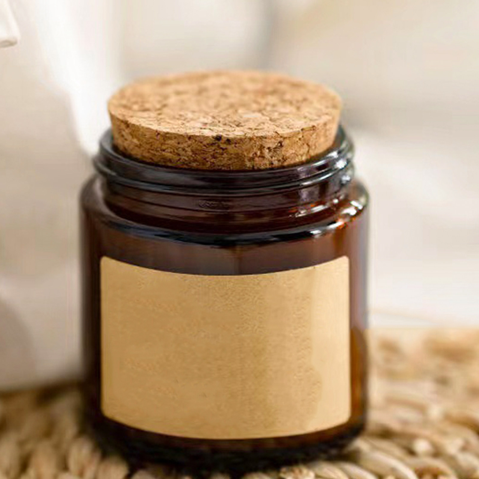 4Pcs Thick Glass Jar with Natu - Candle Making Jars With Lids review and price