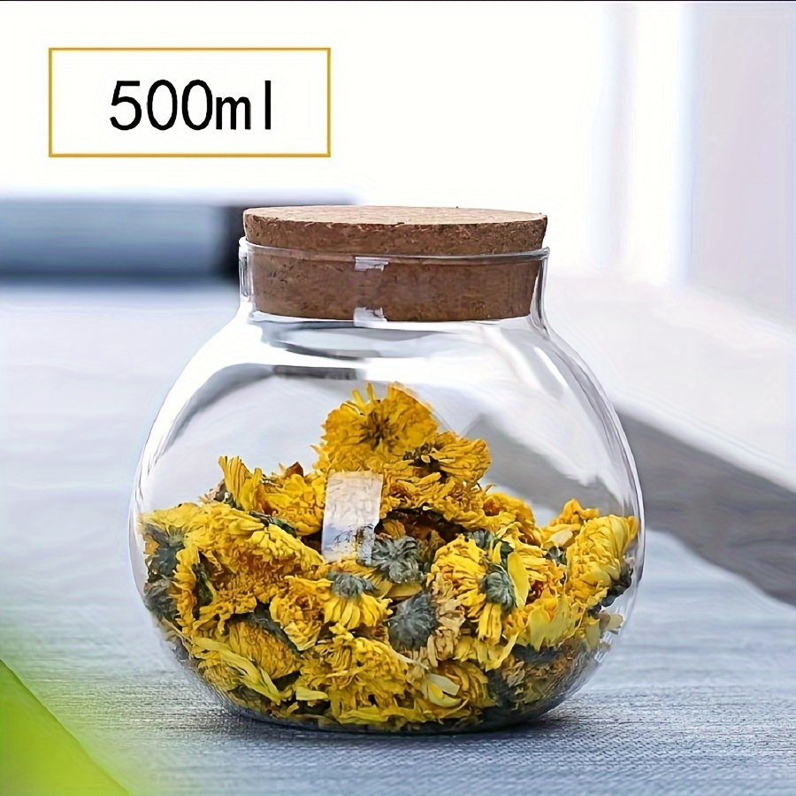 500ML Clear Glass Storage Cani - Candle Making Jars With Lids review and price