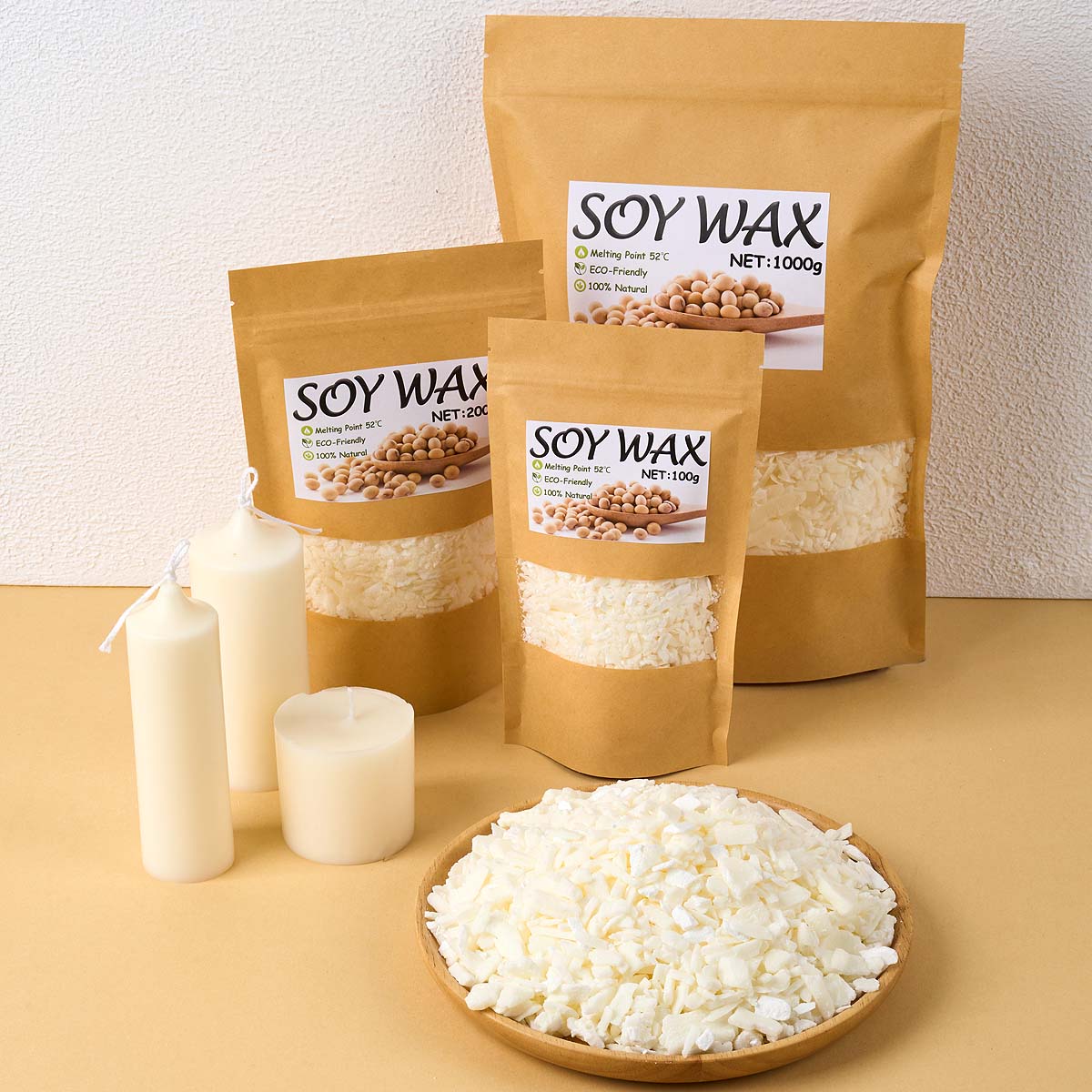 1 Pounds Pure White Soy Wax Fo - Candle Making Tutorial review and price