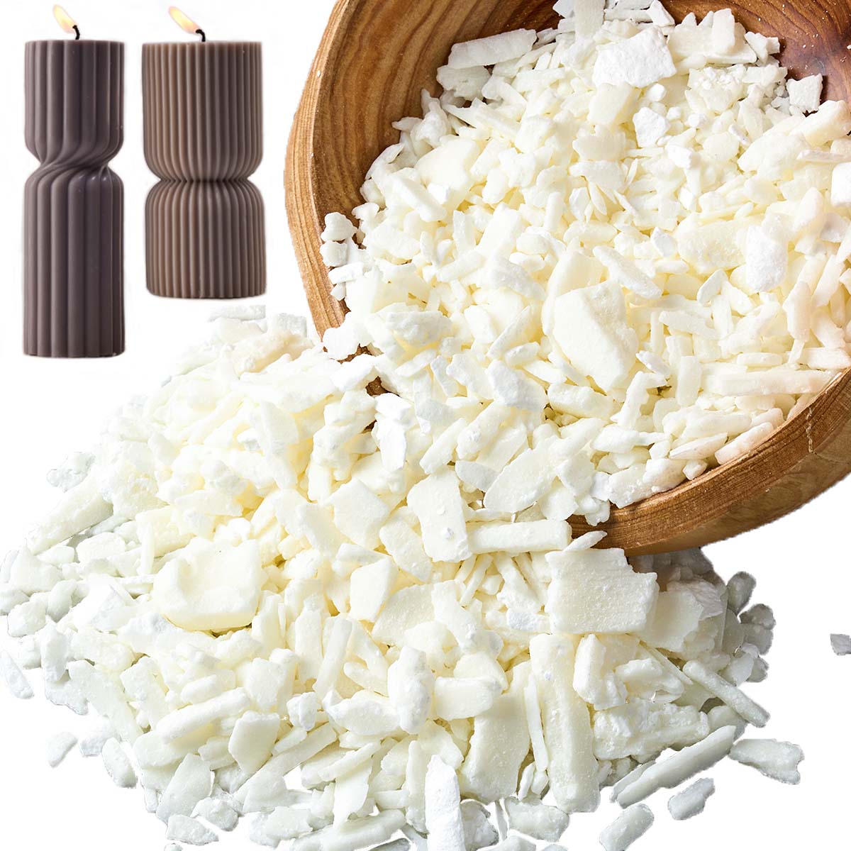 1 Pounds Pure White Soy Wax Fo - Candle Making Tutorial review and price