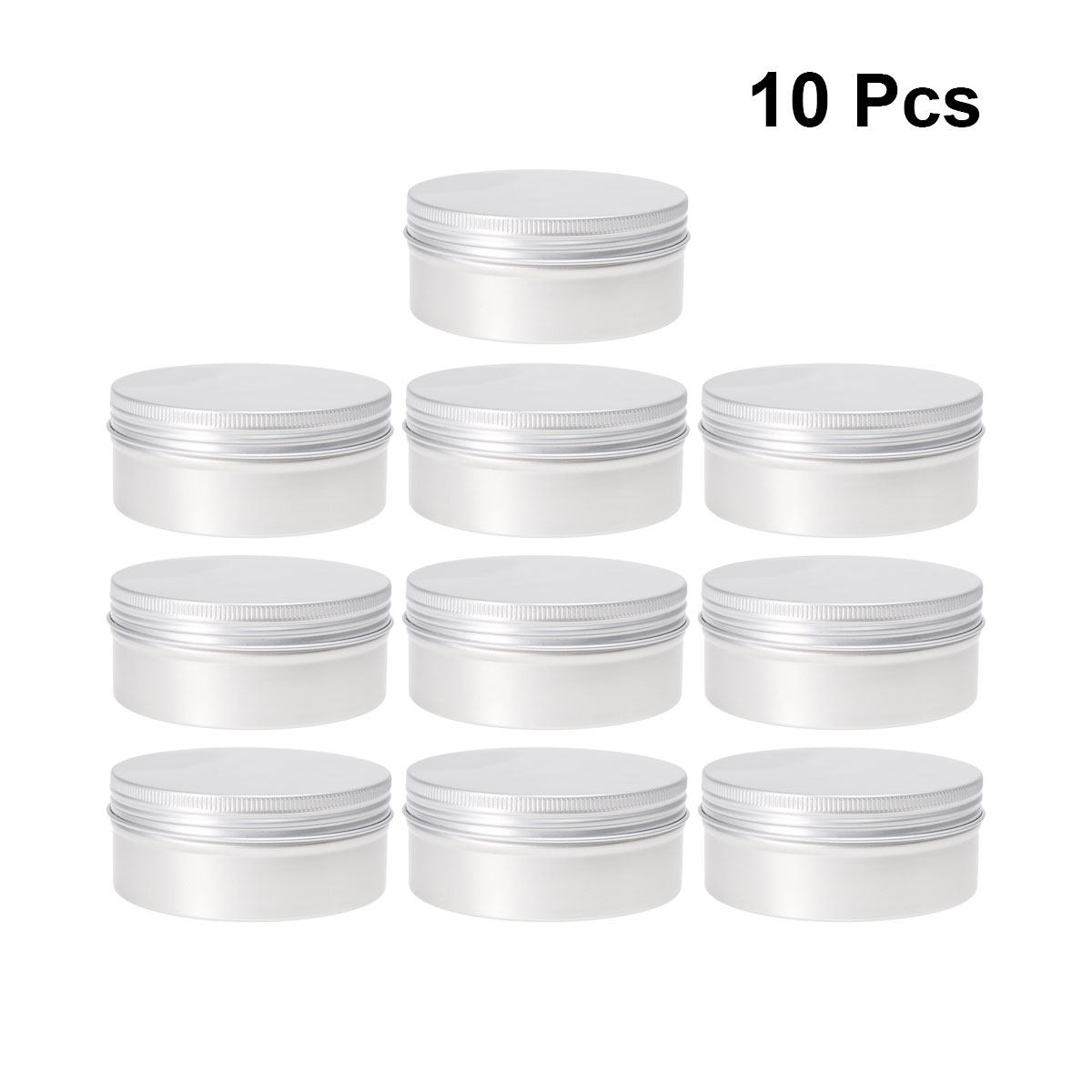 10Pcs Threaded Aluminium Bottl - Tin Container Lid review and price