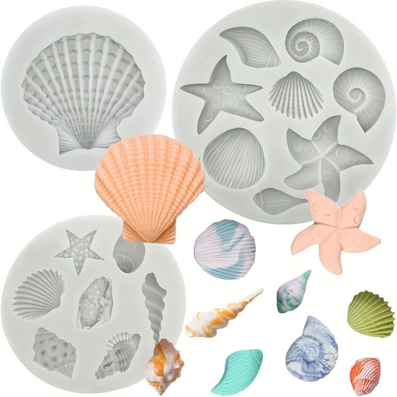 3pcs/set, Shell Mold Set, Irre - Candle Making Kits review and price